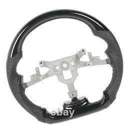 Shape Steering Wheel Cover Gloss Black Hydro Dip Steering Wheel Perforated