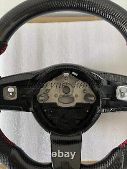Sport Carbon fiber Steering Wheel+Cover for Jaguar XE XF F-TYPE F-PACE 2013-20