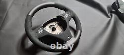 Steering Wheel Bmw e87 e90 e91 e92 Leather Alcantara Sport cover alcantara