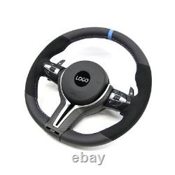 Steering Wheel Carbon Fiber Alcantara for BMW M1 M2 M3 M4 M5 M6 M Perfomance