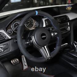 Steering Wheel Carbon Fiber Alcantara for BMW M1 M2 M3 M4 M5 M6 M Perfomance