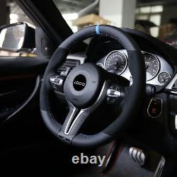 Steering Wheel Carbon Fiber Alcantara for BMW M1 M2 M3 M4 M5 M6 M Perfomance