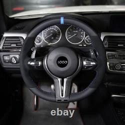 Steering Wheel Carbon Fiber Alcantara for BMW M1 M2 M3 M4 M5 M6 M Perfomance