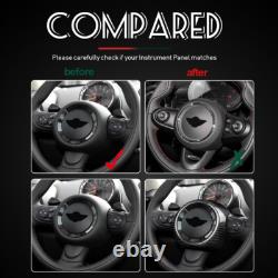 Steering Wheel Carbon Fiber Cover For Mini R55 R56 R57 R58 R59 R60 R61