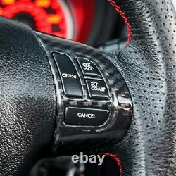 Steering Wheel Control Button Cover for SUBARU IMPREZA WRX STI 2008-2014 Carbon