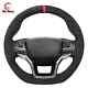 Steering Wheel Cover Black Alcantara for Ford Explorer (ST/ST-Line/Timberline)
