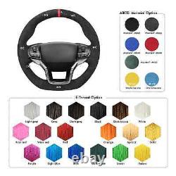 Steering Wheel Cover Black Alcantara for Ford Explorer (ST/ST-Line/Timberline)