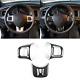 Steering Wheel Cover Trim for Dodge Charger Durango 2009-2014 Real Carbon Fiber