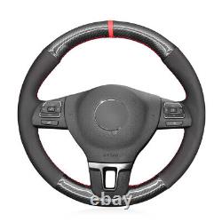 Steering Wheel Cover for Volkswagen Golf Plus Tiguan Passat CC Touran Jetta EOS