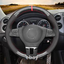 Steering Wheel Cover for Volkswagen Golf Plus Tiguan Passat CC Touran Jetta EOS