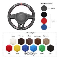 Steering Wheel Cover for Volkswagen Golf Plus Tiguan Passat CC Touran Jetta EOS