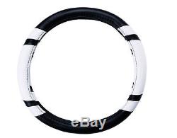 Steering Wheel Cover vehicle auto car truck White protector massage grip comfort