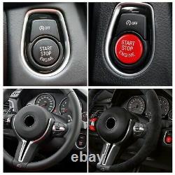 Steering Wheel Cover withSwitch Button Trim Kit for BMW 2014-2018 M3 F80 M4 F82