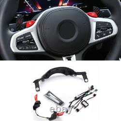 Steering Wheel M1 M2 Control with Cover Trim For BMW G01 G02 G30 G32 G11 G38 G12