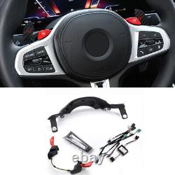 Steering Wheel M1 M2 Control with Cover Trim Kit Fit for BMW G20 G30 G31 G32 G38