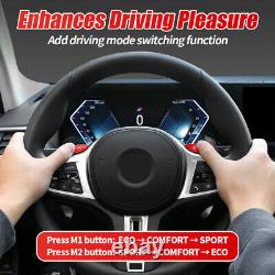 Steering Wheel M1 M2 Control with Cover Trim Kit Fit for BMW G20 G30 G31 G32 G38