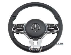 Steering Wheel Mercedes A B C E CLS G GLC W205 W463 HEATED A0004607002 DISTRONIC
