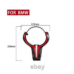 Steering Wheel Replacement Trim Cover Fit For BMW M2 M3 M4 M5 F87 F80 F82 Red