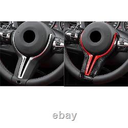 Steering Wheel Replacement Trim Cover Fit For BMW M2 M3 M4 M5 F87 F80 F82 Red