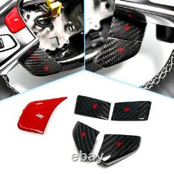 Steering Wheel Z Volume Button Cover Stickers For Corvette Stingray C8 2020-2022