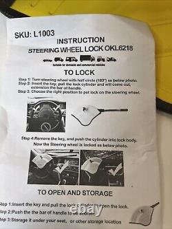 Steering wheel lock okl6218