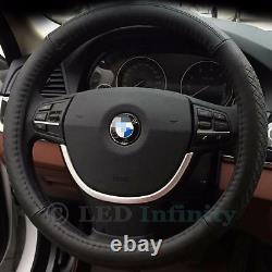 Stylish ABS Chrome Steering Wheel Cover Trim For 2011-2015 BMW 5 Series F10 F11
