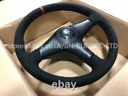 Subaru Impreza Alcantara Momo Steering Wheel Ra Wrx Sti Jdm Turbo S202 Gdb Gda