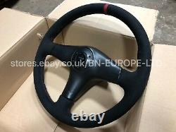 Subaru Impreza Alcantara Momo Steering Wheel Ra Wrx Sti Jdm Turbo S202 Gdb Gda