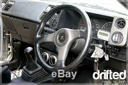 TRD Nardi Steering Wheel Rare Horn JDM AE86 Keiichi Tsuchiya Supra Chaser Levin