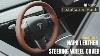 Tesla Steering Wheel Cover Napa Leather Collection By Tesloid Install Guide Model Y U0026 Model 3