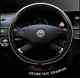The beauty of geometry Leather Rivets Steering Wheel Cover for BMW Mini Cooper