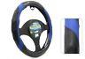 Tirol 2016 Hot Sell Black Blue Steering Wheel Cover for Cars SUVs Sedans T22296