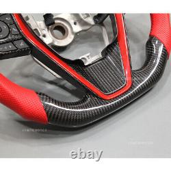 Toyota Camry 2018-2021 Carbon Fiber Perforated Steering Wheel
