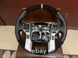 Toyota Tacoma Tundra Alcantara Leather Steering wheel 2016-2023 4RUNNER