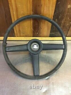 Triumph TR250 Original Steering Wheel With Spokes Cover! VERY Rare Find! T2079