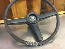 Triumph TR250 Original Steering Wheel With Spokes Cover! VERY Rare Find! T2079