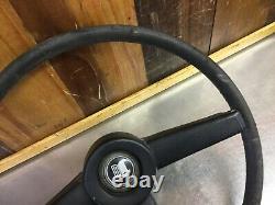 Triumph TR250 Original Steering Wheel With Spokes Cover! VERY Rare Find! T2079