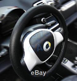 Universal Car Steering Wheel Cover Black Soft Silicon Skidproof Odorless sedan