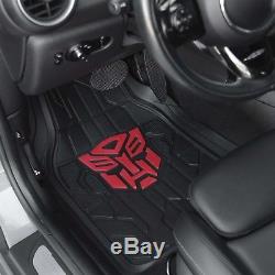 Universal Fit Set Transformer Autobot Car Set Seat Steering Wheel Cover Floor Ma