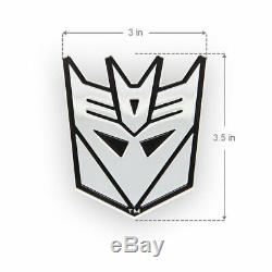 Universal Fit Set Transformers Decepticons Car Set Seat Steering Wheel Cover Flo