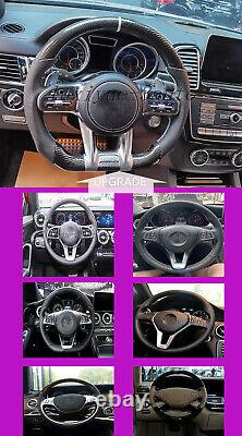 Upgrade AMG Carbon fiber Steering wheel assembly to Mercedes-Benz W177 X156 C118