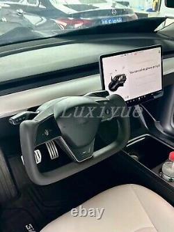 Upgrade X/S YOKE Steering wheel+Cover+heated for Tesla 3/Y 2016-2023 replace ins