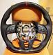 VINS REAL CARBON FIBER Steering Wheel FOR MAZDA CX-5/CX-3 WithRED RING(NO BUTTONS)