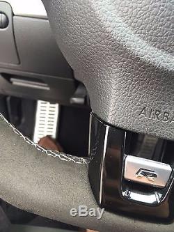 VW GOLF GTI MK6 suede steering wheel cover wrap