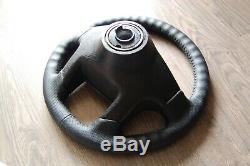 Vw Golf Mk2 Gti Passat B3 Corrado Leather Steering Wheel Black New 191419091ah