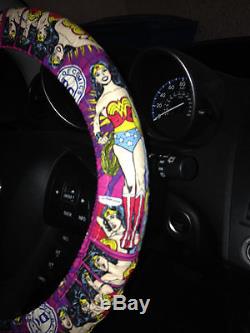 Wonder Woman Steering Wheel Cover