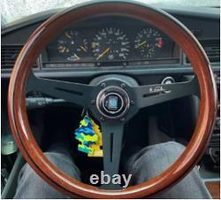 Wooden Nardi Steering Wheel with cover and horn button